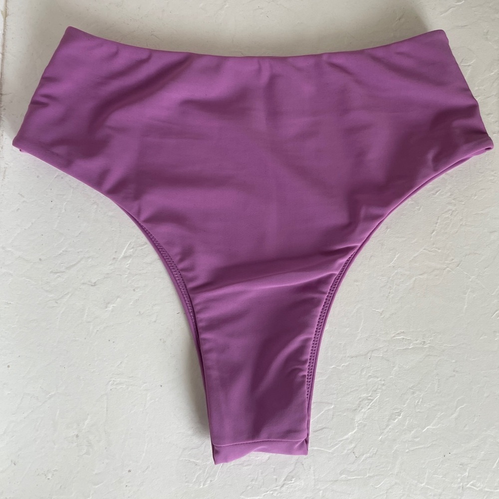 Mikoh Swimwear Waikui High Waist Bikini Bottom med